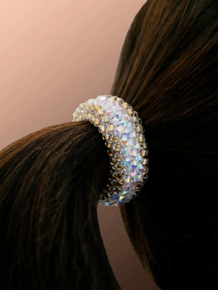 Zopf mit Sparklets Ponytail