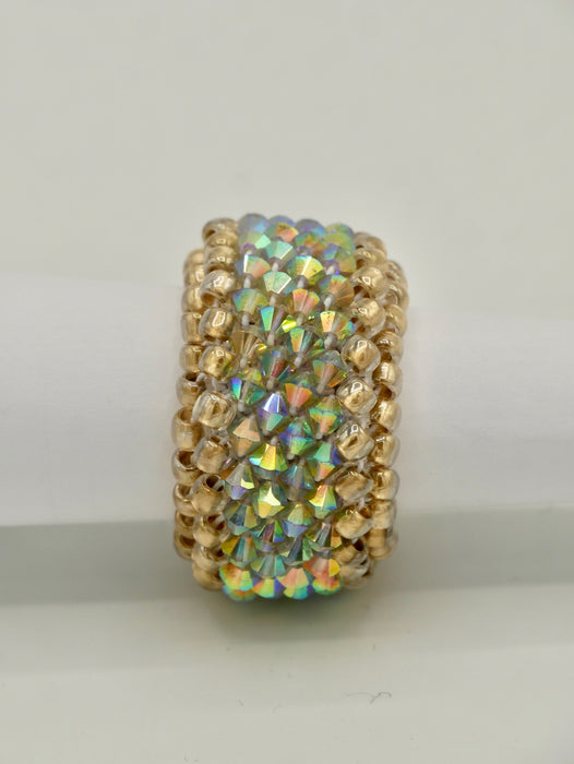 Ponytail Black Diamond Gold