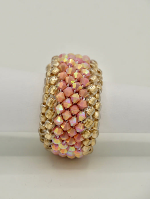 Ponytail Rose Opaque Gold