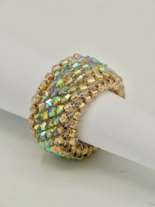 Ponytail Black Diamond Gold