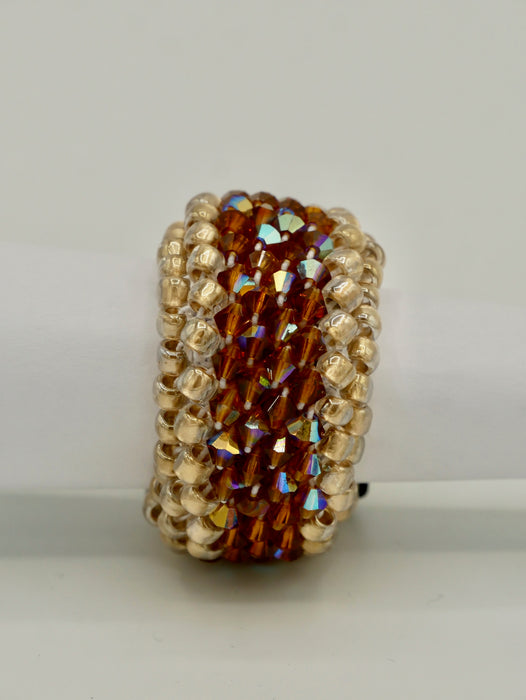 Ponytail Dark Topaz Gold
