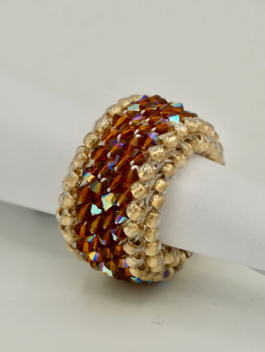 Ponytail Dark Topaz Gold