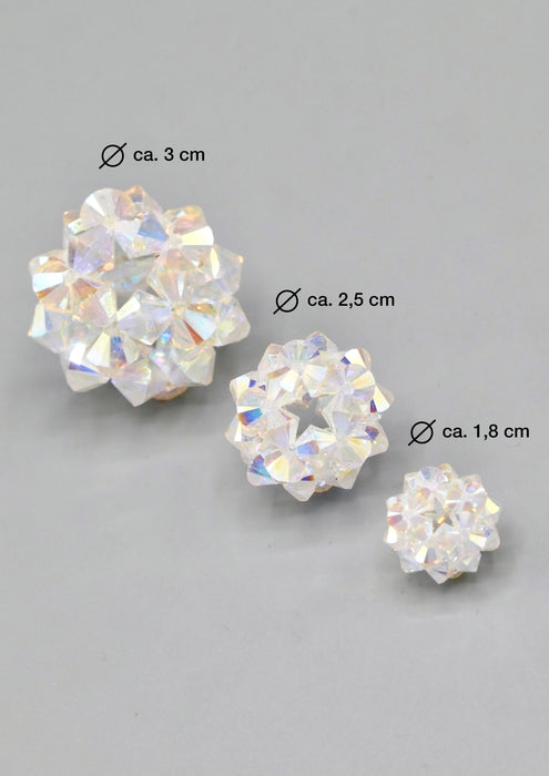 Necklace pendant star ball crystal