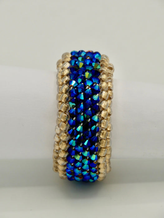 Ponytail Jet Bluish Gold